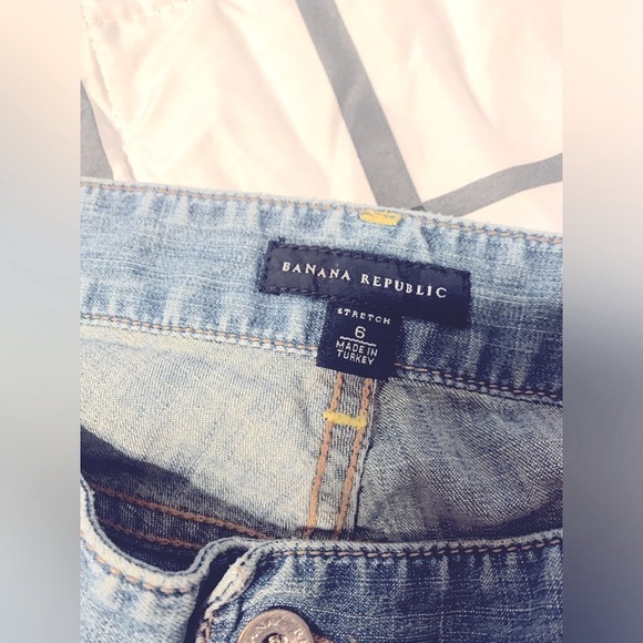 Banana Republic Women’s Crop Wide Leg Jeans. Size 6 - Picture 5 of 13